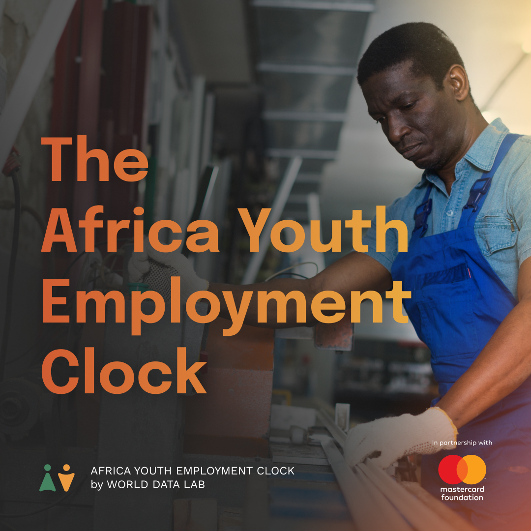 Spreads from the Africa Youth Employment Outlook 2026 report